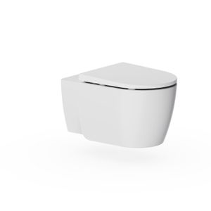 Kai X Wall Hung Toilet with Soft Close Seat - Toilet by Crosswater