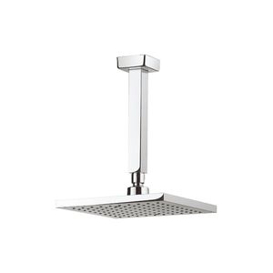 Planet Fixed Head 200mm & Ceiling Arm Square Chrome - Shower by Crosswater