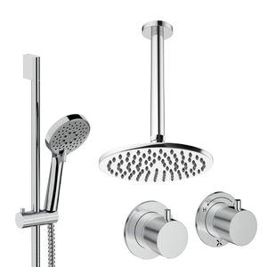 Module Shower Set 2 with Fixed Head & Handset - Shower by Crosswater