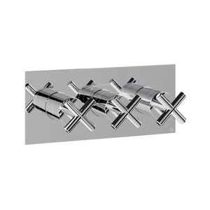 MPRO Crosshead 3 Outlet Thermostatic Shower Valve - Shower by Crosswater
