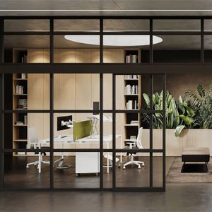 Britwall glass partition wall - Screens by CUF Milano