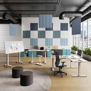 Tetrix Baffle - Desk by CUF Milano