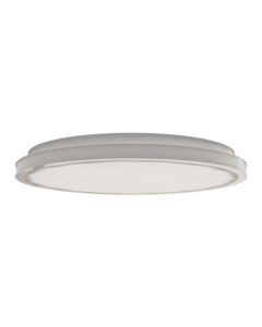 Aydan Large Antique Nickel Flush Mount - Ceiling lamp by Currey and Company
