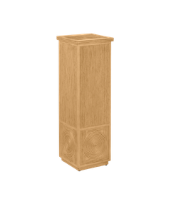 Santos Sea Sand Pedestal - Cabinet by Currey and Company
