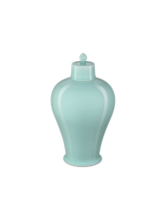 Celadon Small Green Maiping Jar - Styling by Currey and Company