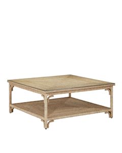 Olisa Rope Cocktail Table - Coffee table by Currey and Company