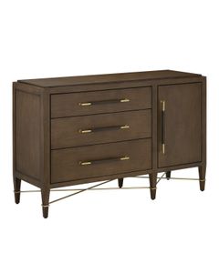 Verona Chanterelle Three-Drawer Chest - drawer by Currey and Company