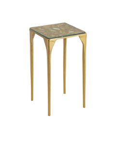 Honeycomb Drinks Table - Side table by Currey and Company