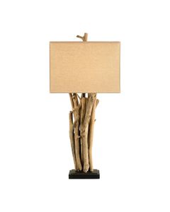Driftwood Table Lamp - Table lamp by Currey and Company