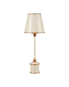 Daphne Ivory Cordless Table Lamp - Table lamp by Currey and Company