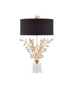 Forget-Me-Not Gold Table Lamp - Table lamp by Currey and Company