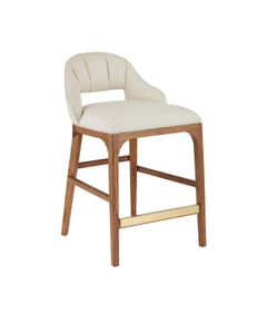 Inga Counter Stool, Endurance Sand - Stool by Currey and Company