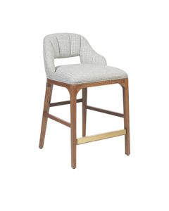 Inga Counter Stool, Greenlight Powder - Stool by Currey and Company