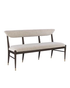 Arlan Coffee Bench, Busio Desert - Bench by Currey and Company