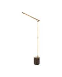 Hanford Brass Floor Lamp - Floor lamp by Currey and Company