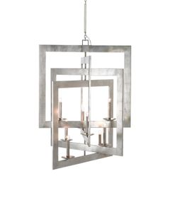 Middleton Grande Silver Chandelier - Ceiling lamp by Currey and Company