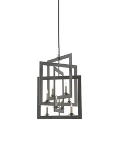 Middleton Small Bronze Chandelier - Ceiling lamp by Currey and Company
