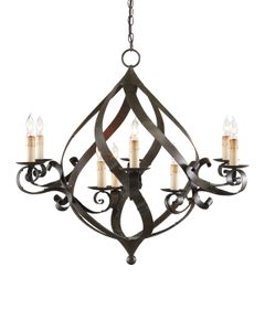 Gramercy Chandelier - Ceiling lamp by Currey and Company