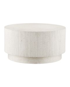 Ridge Ivory Terrazzo Cocktail Table - Table by Currey and Company