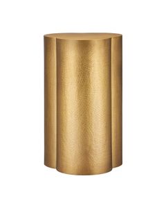 Trebol Brass Accent Table - Table by Currey and Company