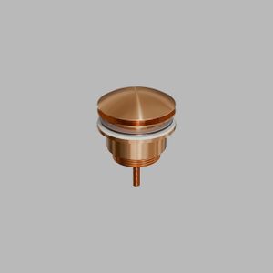Waste push-open - PVD copper - Sanitary accessories by d line