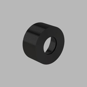 Extension rose for siphon - PVD black - Sanitary accessories by d line