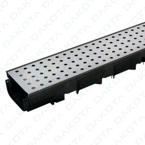 Drainage Channel with Stainless Steel Grate - Pegasus Plus One S 100x35 - Sanitary accessories by Dakota