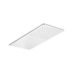 5 mm ultra slim stainess steel mirror polished wall showerhead, 50x22 cm. - Tap by Daniel Rubinetterie