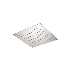 EASY FIX stainless steel mirror polished shower head 34x34 cm - Tap by Daniel Rubinetterie