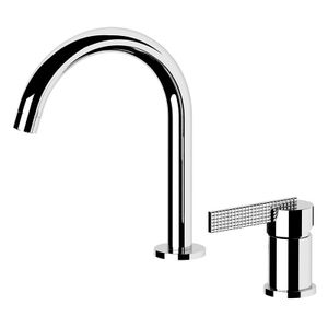 Two-hole single-lever washbasin mixer. - Tap by Daniel Rubinetterie