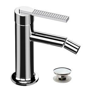 Single-lever bidet mixer with click-clack waste. - Tap by Daniel Rubinetterie