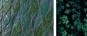 FOGLIE - Majolica wall tiles - Wall tile-stone-brick by Danilo Ramazzotti