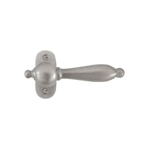 Pair Door handle BE1212/PBTC - Rouille Cire (RC) - Door by Dauby