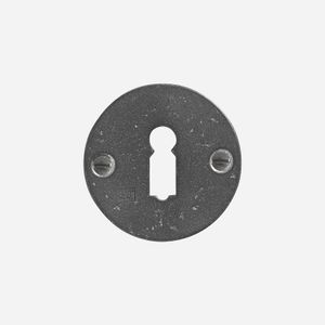 Keyhole escutcheon - F Metal Brut (RM) - Door by Dauby