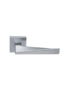 Pair Door handle - Chrome Satine (CS) - Door by Dauby