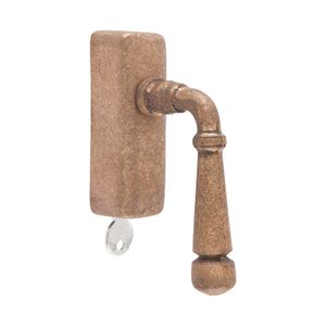 PIECE BEQUILLE DE FENETRE PH1830/ DKS BRONZE BRUT (RB) securité - Finishes accessories by Dauby