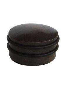PIECE BUTEE DE PORTE FP680 BRONZE FONCE (DB) 50mm - Ø90mm - Finishes accessories by Dauby