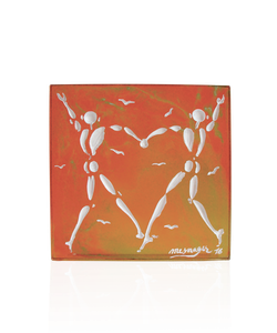 Love Dance personnalisée Ambre de Jérôme Mesnager 8ex - Furniture accessories by Daum