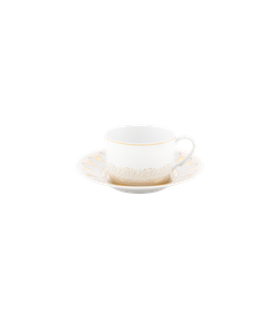 Or d'Abeille Coffret de 2 tasses à thé avec soucoupe porcelaine - Furniture accessories by Daum