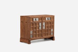 ARTS AND CRAFTS 2-UNIT SIDEBOARD TALL - Cabinet by De La Espada