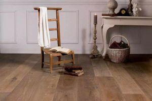 Hazelnut engineered oak flooring - Wood flooring by Décoplus Parquets