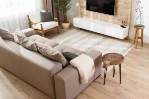 Varnished Ficelle engineered oak flooring - Wood flooring by Décoplus Parquets