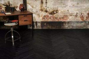 Bâton Rompu Noir Intense - Wood flooring by Décoplus Parquets