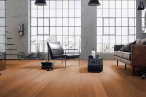 Bamboo Vertical Cafe solid bamboo flooring - Wood flooring by Décoplus Parquets