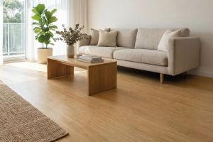 Vertical Bamboo Coffee solid bamboo flooring - Wood flooring by Décoplus Parquets