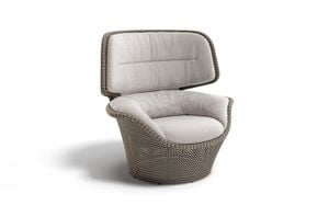 Furniture SEASHELL GAND Wing chair - Chair by Dedon