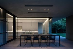 ENTERO ROUND MEDIUM FOR OUTDOOR - Ceiling lamp by Delta Light