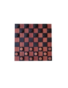 DAMA - Gioco Decorativo in Legno Realizzato A Mano - Table by Deodara