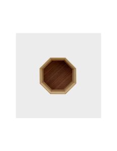 Otto - Vano componibile ottagonale in legno naturale - Table by Deodara