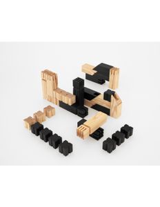 Regolarix - Gioco Matematico Decorativo in Legno Larice - Table by Deodara